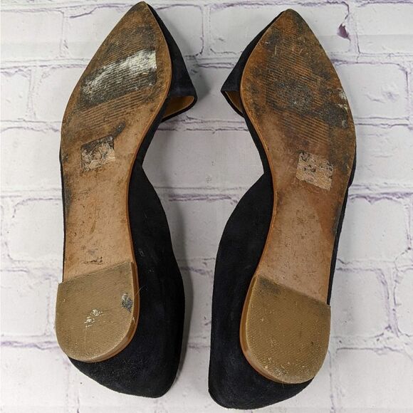 J. Crew Zoe Suede d'Orsay Flats - Picture 7 of 14